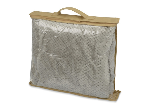 Плед «Фолд», Цвет бежевый