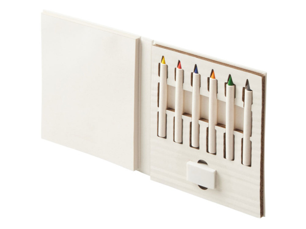 Набор для рисования из молочной бумаги «Artify», Цвет молочно-белый