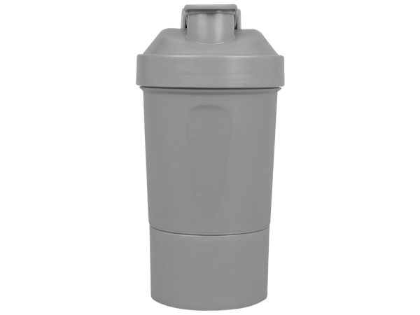 Шейкер для спортивного питания «Level Up», Цвет серый