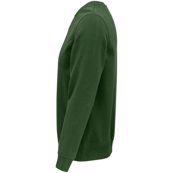 Свитшот унисекс Comet, темно-зеленый, XS–4XL