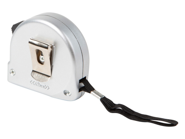 Рулетка «Stash», 3м, Цвет серебристый