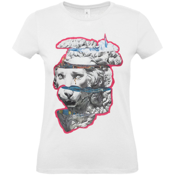 Футболка женская «Смотри вглубь», белая, S–XXL