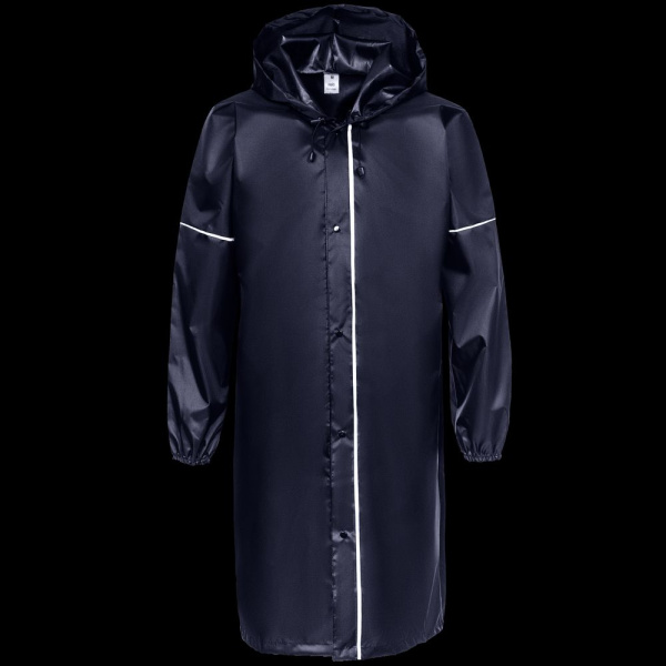 Дождевик со светоотражающими элементами Rainman Blink, темно-синий, XS–XXL