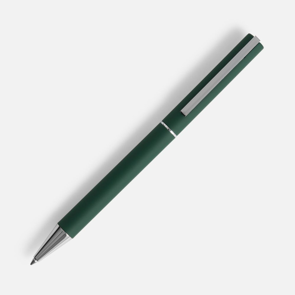 Ручка шариковая Blade Soft Touch, зеленая, 14х0,9 см