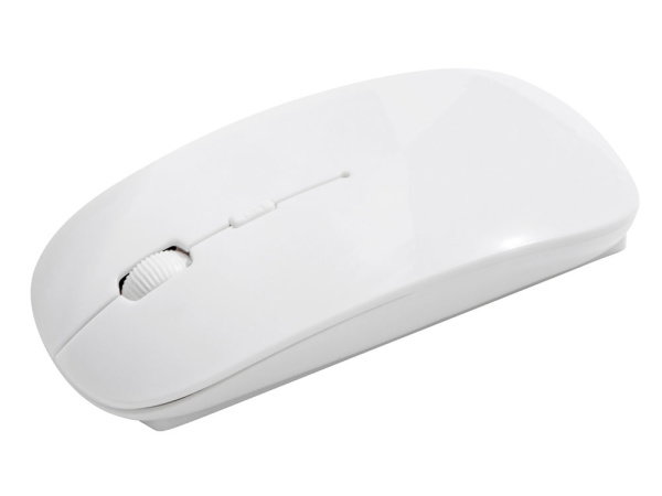 Мышь оптическая беспроводная «Desmo» в кейсе, Цвет слоновая кость