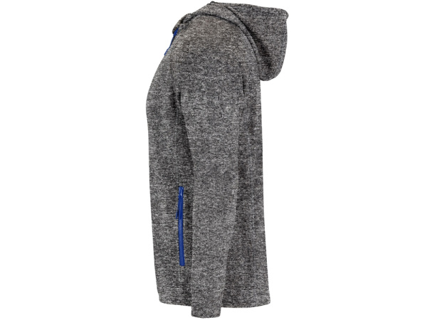 Толстовка на молнии «Everest», мужская, Размер L, Цвет меланжевый черный