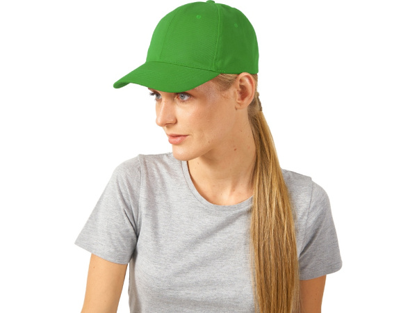 Бейсболка «Milwaukee» из переработанного полиэстера RPET, Цвет зеленое яблоко