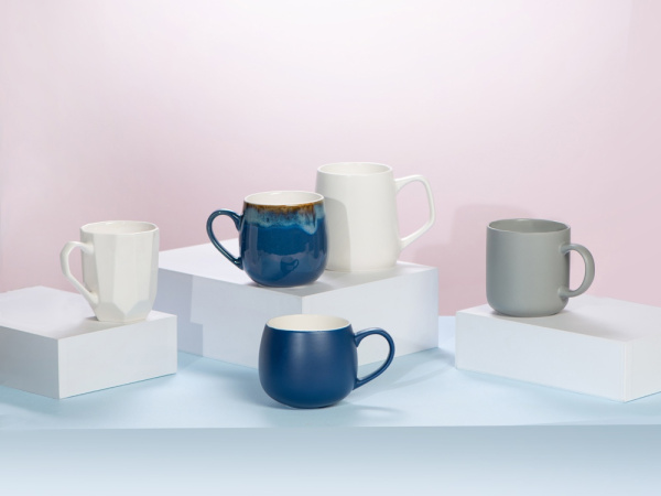 Кружка «Rita», матовая, Цвет белый