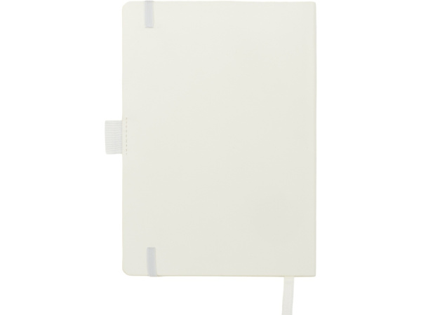 Блокнот А5 в гибкой обложке «Vision 2.0» soft-touch, Размер А5, Цвет белый