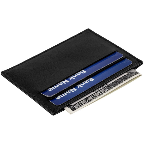 Чехол для карточек Top Mini, черный, 10,2x7,5 см