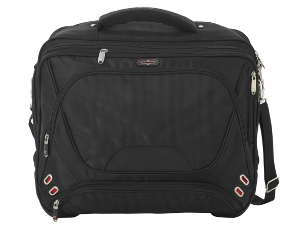 Чемодан на колесиках, Цвет черный