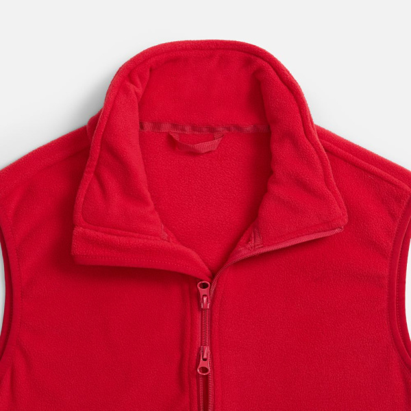 Жилет флисовый унисекс Ben Mac, красный, S–3XL