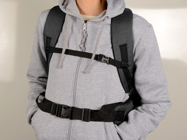 Рюкзак туристический «Outdoor», Цвет темно-серый