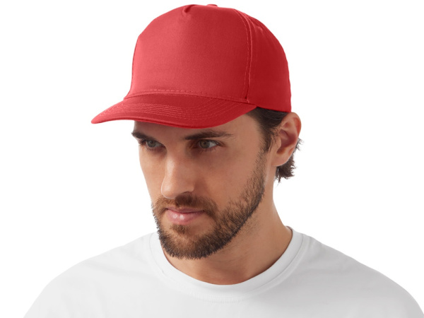 Бейсболка «Mix», Размер 56, Цвет красный