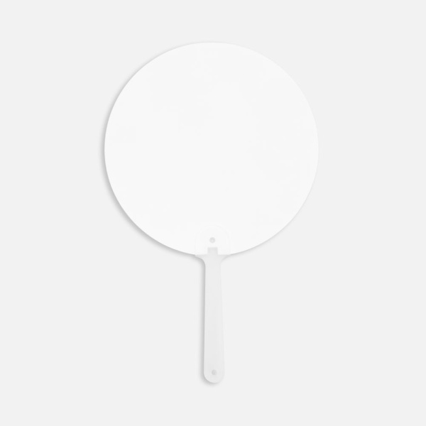 Веер Breeze Ease, белый, 17х25,5 см