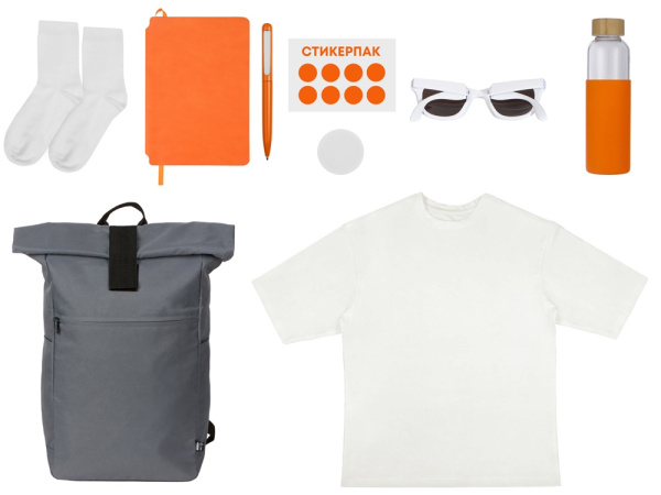 Welcome pack «Welcome Aboard!», Размер XL-2XL, Цвет оранжевый