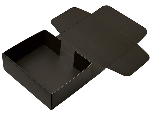 Коробка подарочная «Raven», XL, горизонтальная , Размер XL, Цвет черный