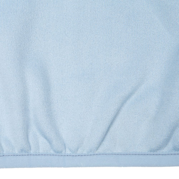 Куртка флисовая унисекс Fliska, голубая, XS–XXL