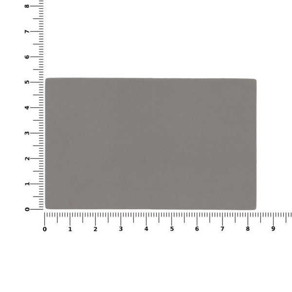Лейбл Listra Soft Touch, XL, серый, 5х8 см