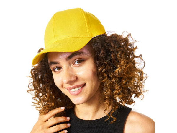 Бейсболка «Detroit», Размер 57, Цвет желтый