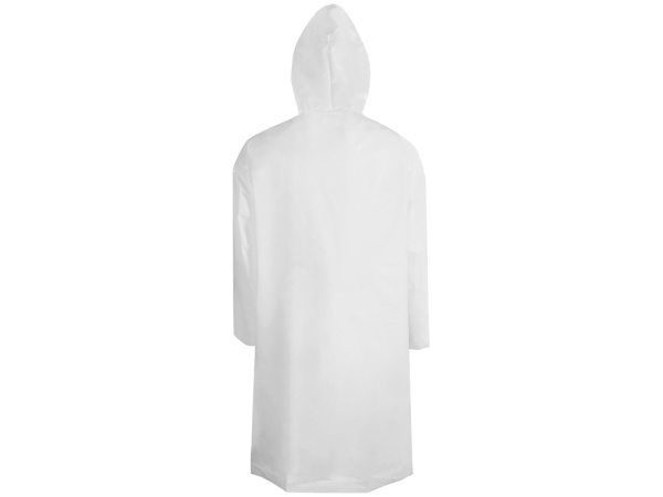 Дождевик «Hawaii pro» c чехлом унисекс, Размер XL-2XL, Цвет белый