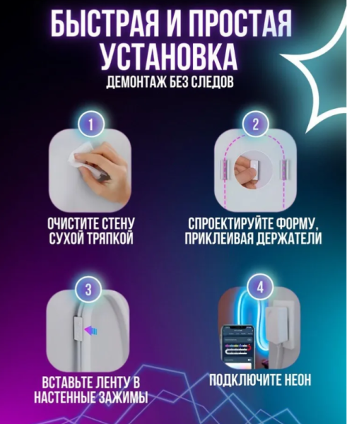 Светодиодная лента, IP67, Разноцветная / RGB подсветка