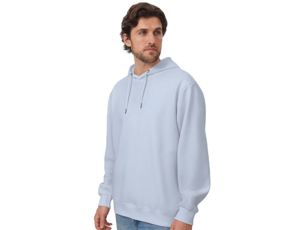 Толстовка с капюшоном оверсайз «Lisbon» унисекс, Размер XL, Цвет небесно-голубой