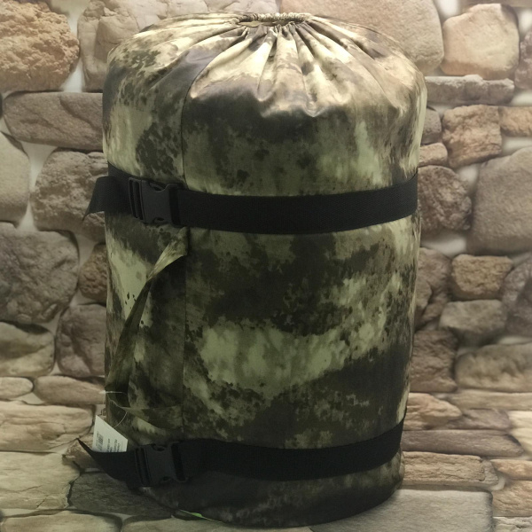 Спальный мешок с подголовником «Stalker Military Style» одеяло (225*95, изософт, до -20С), РФ