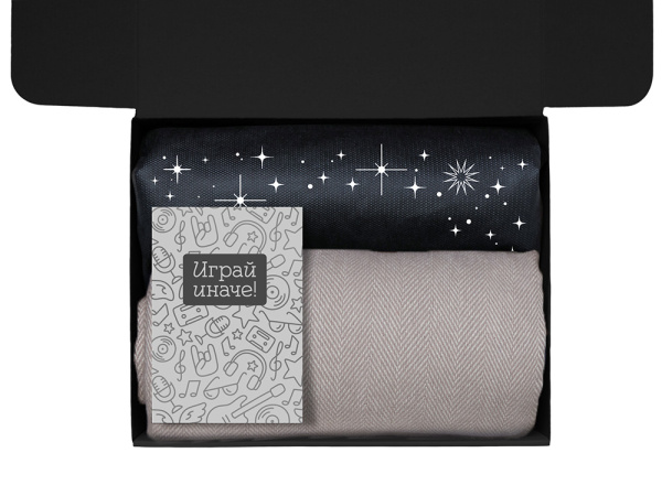 Подарочный набор «Re:y. Nest» с пледом, кружкой и вареньем, Цвет белый