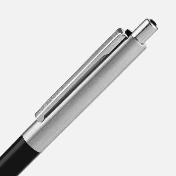 Ручка шариковая Senator Point Metal, ver.2, черная, 0,9х13,7 см