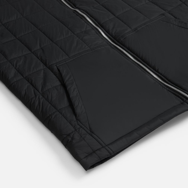 Жилет унисекс Warmbridge, черный, XS–4XL