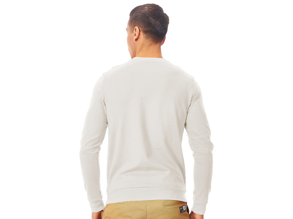 Свитшот «Motion» с начесом, унисекс, Размер 2XL, Цвет белый