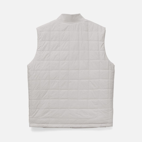 Жилет унисекс Warmbridge, светло-серый, S–4XL