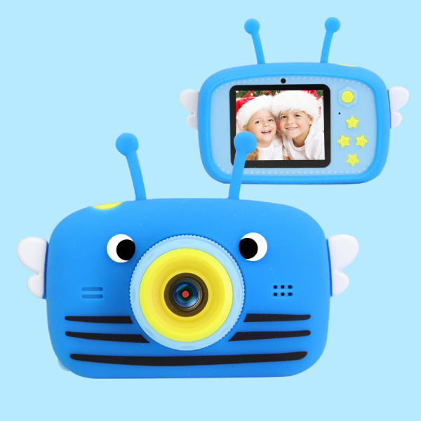 Оригинальный детский цифровой фотоаппарат "Пчелка" Children's Fun Camera (2 камеры и встроенная памя