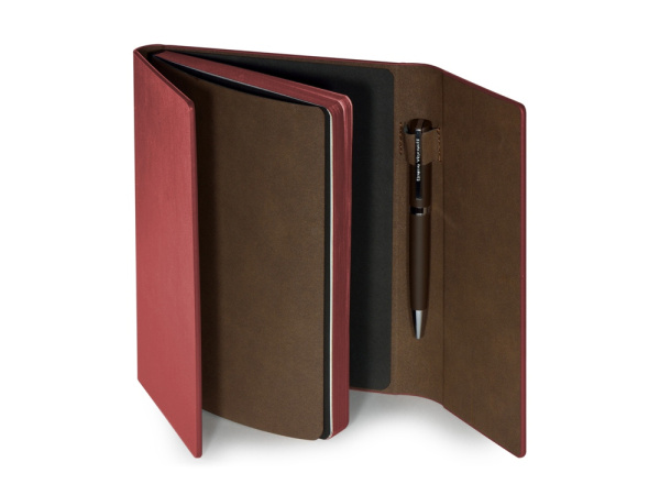 Ежедневник недатированный с магнитным клапаном А5 «Waltz», Цвет бордовый