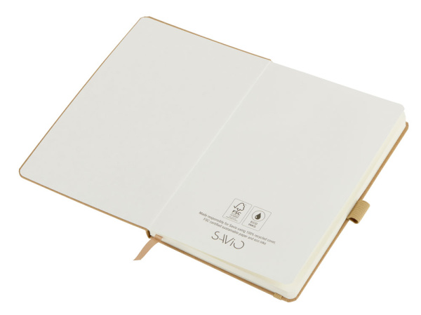 Блокнот А5 в твердой обложке «Sevilia Hard», Цвет крафтовый/бежевый