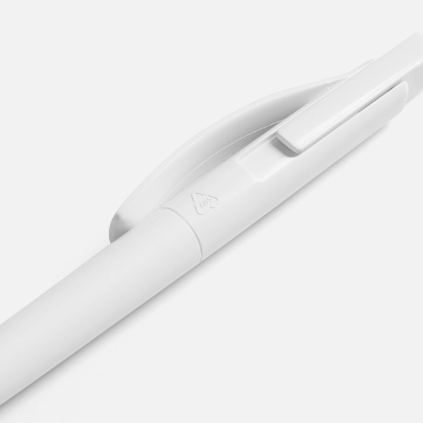 Ручка шариковая Prodir DS2 PPC, белая, 15х1,1