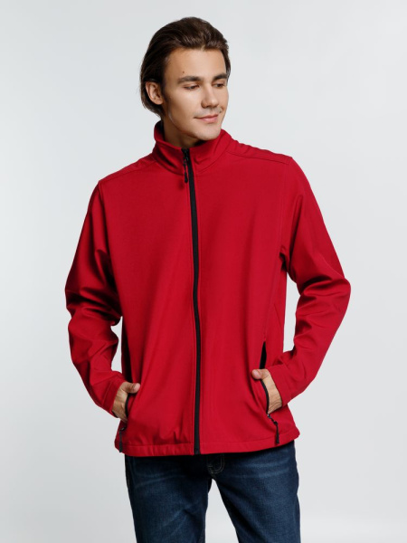 Куртка софтшелл мужская Race Men красная, S–3XL