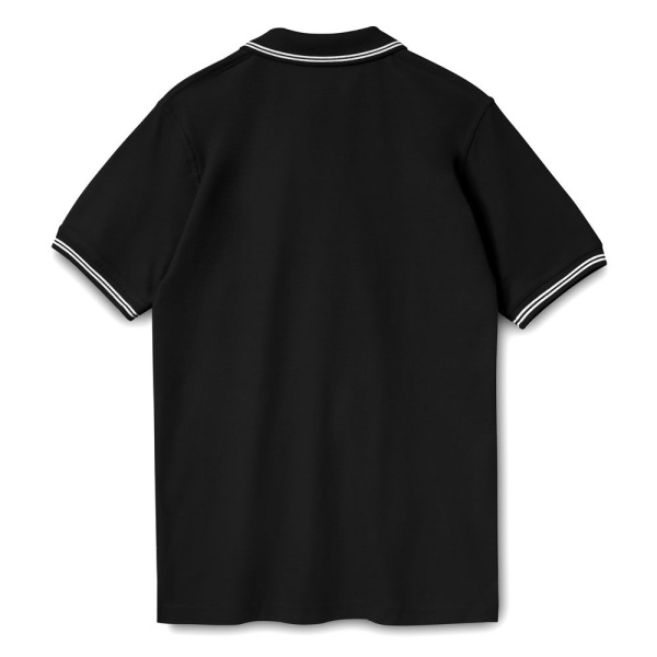 Рубашка поло Virma Stripes, черная, S-3XL