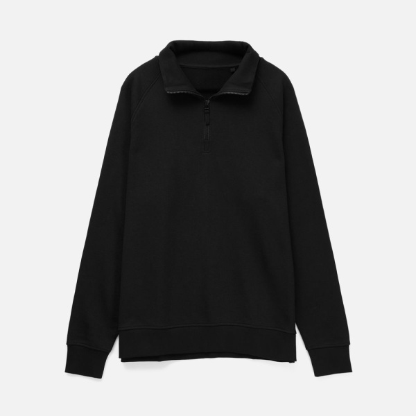 Толстовка унисекс S3, черная, XS–XXL