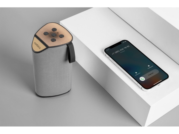 Портативная колонка «Mysound Tetria», Цвет серый