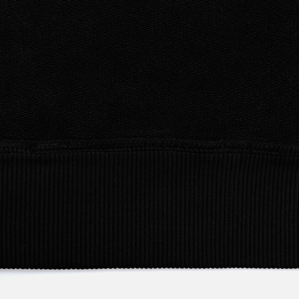 Толстовка унисекс оверсайз Sartoro, черная, XS–4XL
