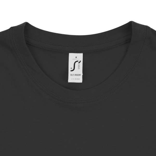 Футболка унисекс Regent 150, темно-серая, XS–3XL