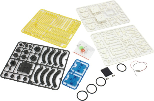 Конструктор Educational Solar Robot Kit 14 in 1 на солнечной батарее No.214 Green Energy