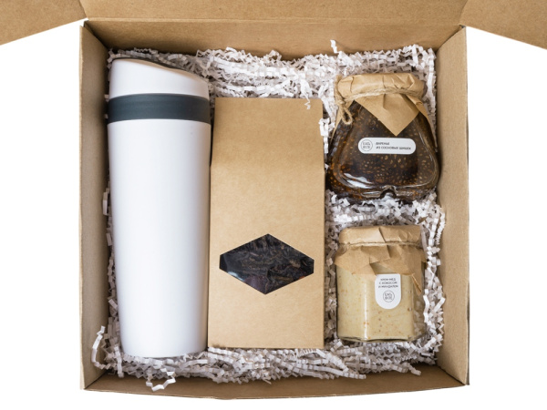 Подарочный набор «Tea Cup Superior Honey» 2.0, Цвет белый