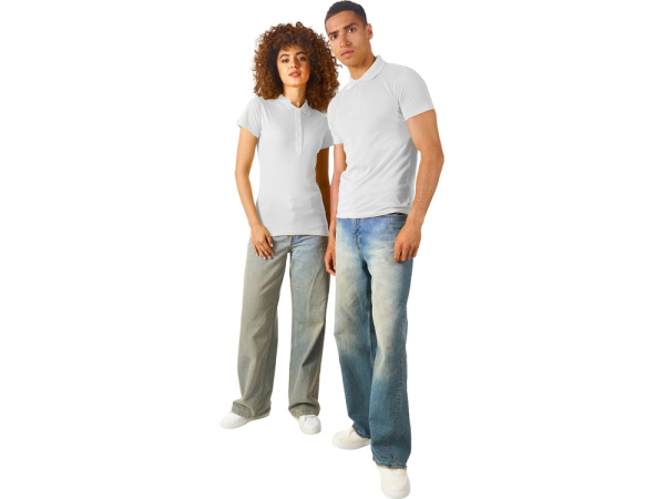 Рубашка поло «First 2.0» женская, Размер XL, Цвет белый