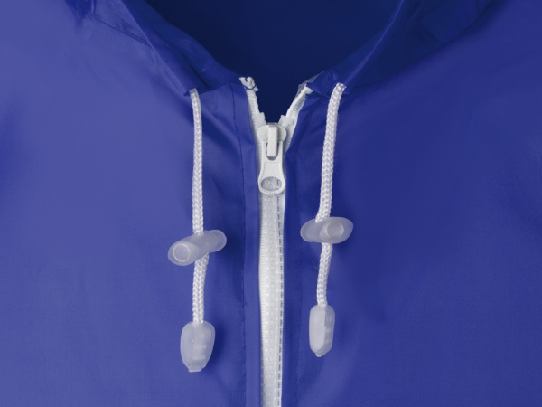 Дождевик «Sunny gold» с чехлом и проклеенными швами, Размер XL/2XL, Цвет синий классический