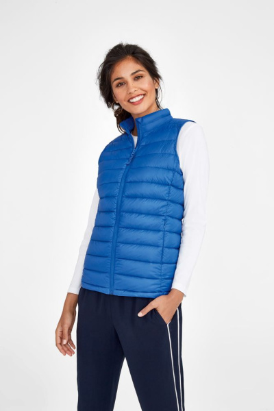Жилет женский Wilson BW Women, ярко-синий, S–XXL