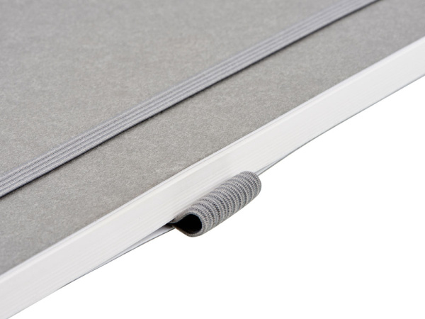 Блокнот из моющегося крафта и каменной бумаги А5 «Fleekstone», Цвет серый