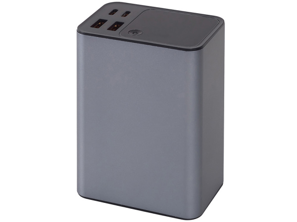 Внешний аккумулятор для ноутбуков «EpIQ», 100 Вт, 30000 mAh, Цвет темно-серый